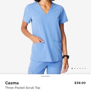 Figs scrub top